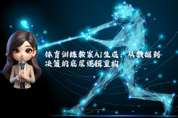 体育训练教案AI生成：从数据到决策的底层逻辑重构